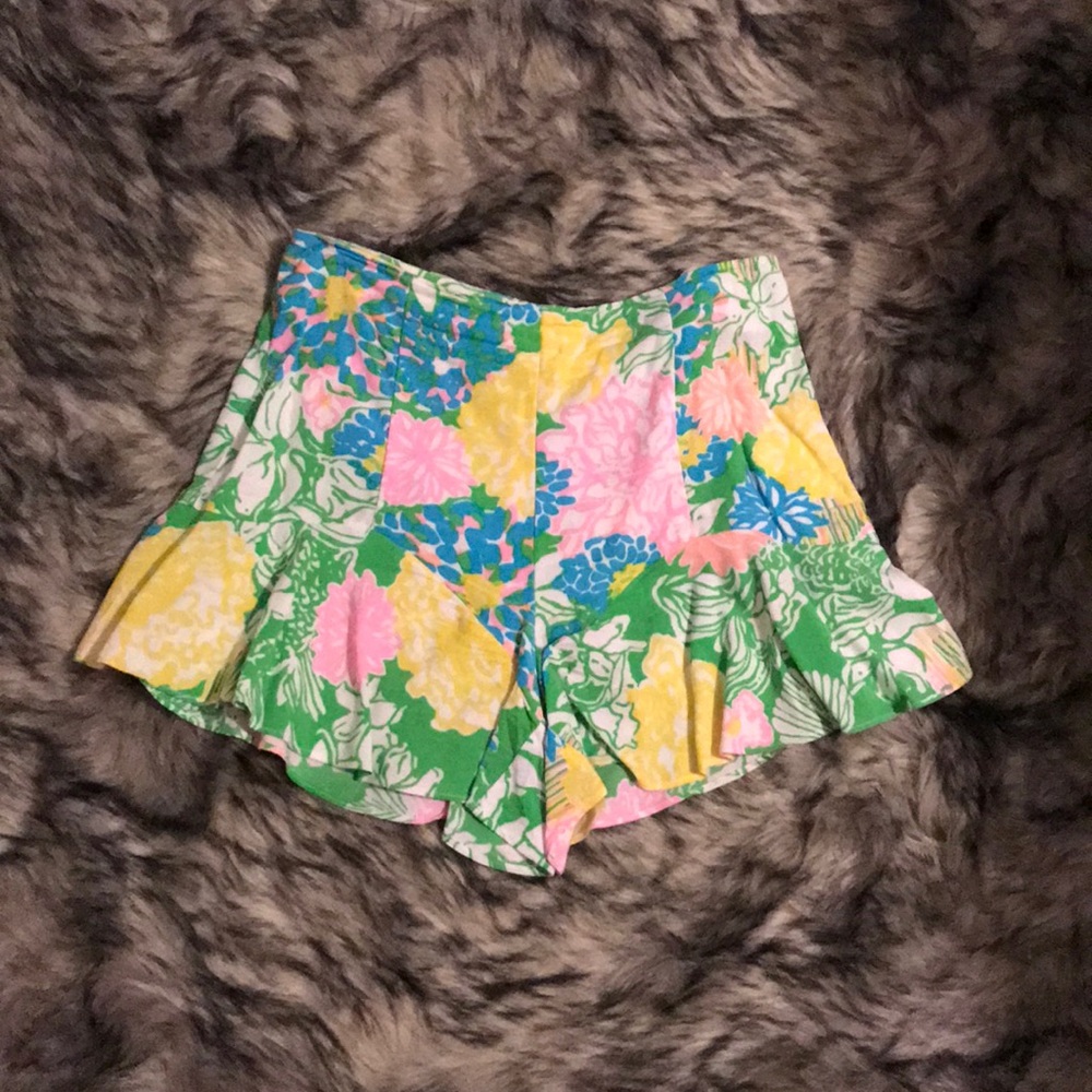 Lily Pulitzer Ruffle shorts